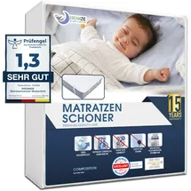 Dreamzie Matratzenschoner 70x140 Baby Wasserdicht Made in EU und Oeko-TEX Zertifiziert Nässeschutz Atmungsaktive