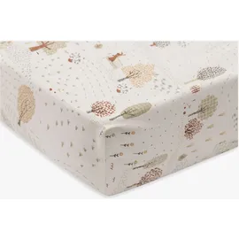 jollein Spannbettlaken Baumwolle-Jersey 70 x 140 - 75 x 150 cm Grün