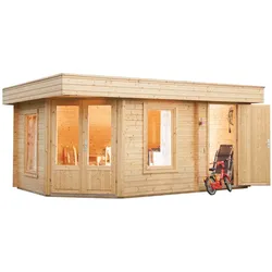 Wolff Finnhaus Gartenhaus 5-Eckhaus Maja 40-B / 2-Raum  Ohne Terrasse