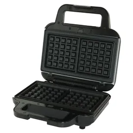 Tefal UltraCompact 3-in-1 Sandwich-Waffel-Panini Kombigerät, Antihaftbeschichtung, wärmeisolierter Griff, Edelstahl/Schwarz, SW383D10