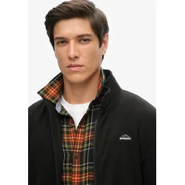 Superdry Herren. Polar Fleece Reißverschlussjacke schwarz M - M