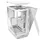 NZXT H6 Flow RGB Mid-Tower Airflow Gaming Gehäuse Weiß Glasfenster