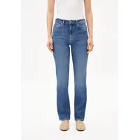 ARMEDANGELS Damen Jeans Straight Leg Mid Waist Bio-Baumwoll Mix