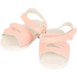 SCHILDKRÖT 0052186 Sandalen rose zu Puppe 52 cm Elli