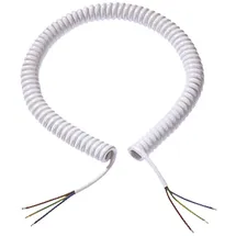 Bachmann 693.283 Strom Anschlusskabel Weiß 2.00m