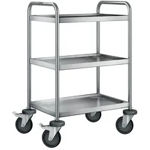 b.pro Servierwagen SW 6 x 4-3 silber 50,0 x 70,0 x 95,0 cm