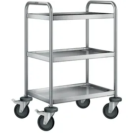 b.pro Servierwagen SW 6 x 4-3 silber 50,0 x 70,0 x 95,0 cm