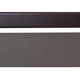 Proregal Mülltonnen-Zaun 130 x 110 x 6 cm grau