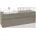 C02200VR 160x54 8x50cm Waschtisch links graphite