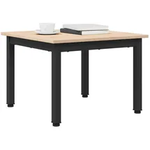vidaXL Couchtisch Natur Kiefer 50 x 50 x 36 cm