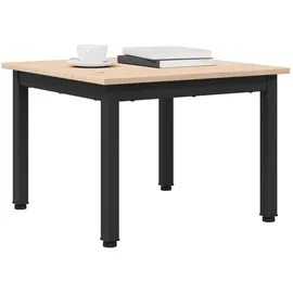 vidaXL Couchtisch Natur Kiefer 50 x 50 x 36 cm
