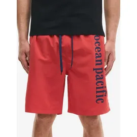 Ocean Pacific Badeshorts Rot/Weiß XL