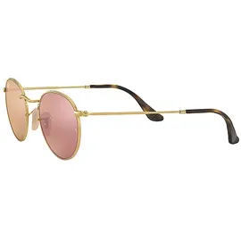 Ray-Ban Round Flash RB3447 112/Z2 50-21 polished gold/copper