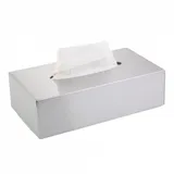 Testrut Axentia Spenderbox für Kosmetiktücher silber, 24.5x13x7 cm