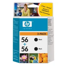 HP 56 schwarz 2er-Pack C9502AE