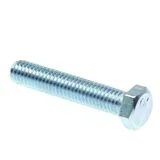 prime-line 9059695 Sechskantschraube, 3/8 in-16 X 2 in, Zink versilbert Edelstahl, 25 Stück