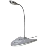 Gembird MIC-DU-01 Mikrofon Silber PC-Mikrofon