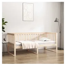 vidaXL Tagesbett 100 x 200 cm Braun
