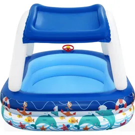 BESTWAY Sea Captain Baby-Pool 213 x 155 x 132 cm (282L)