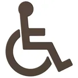 Hewi 801 Symbol Rollstuhl 801.91.03084 umbra, selbstklebend