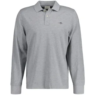 GANT Herren Poloshirt Pique grau 5XL