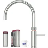 Quooker Fusion Round Wasserhahn Edelstahl