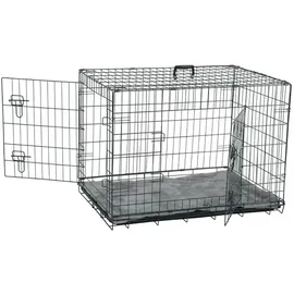 Zolux NOMAD 2w1 M Hundehütte 76x53x59 Cm - Grey - One Size