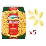 Pasta Divella Italienische CAVATELLI aus Hartweizenmehl 5 Stück 500 gr