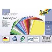 folia Tonpapier 130 g/qm 100 Blatt