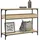vidaXL Sonoma-Eiche Konsolentisch 100x29x75cm braun
