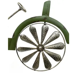 DanDiBo Ambiente Gartenstecker Traktor XL 135 cm Grün