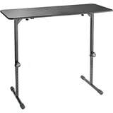 K&M 12160 DJ Tisch Schwarz