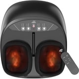 Snailax Fußmassagegerät mit Wärme, Shiatsu-Fussmassagegerät elektrisch mit Kneten Kompression Vibration Rollen, Massage für Fuß, Fußwärmer mit Fernbedienung, Geschenke für Frauen/Männer