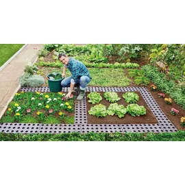 GARANTIA Beetplatte Maxi 70 x 24 cm 4er Set