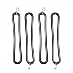 Gummi-Spannring 200mm mit S-Haken 4 Stück