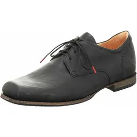 THINK! GURU chromfrei gegerbte nachhaltige Halbschuhe, schwarz 0010