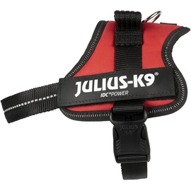 Julius-K9 Powergeschirr Größe: S/Mini, rot