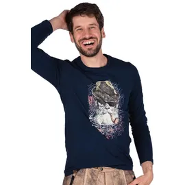 Almgwand Seidlalm dunkelblau (17) L