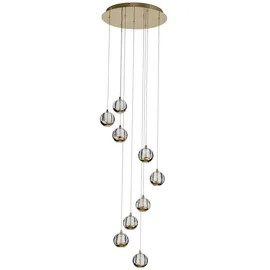 LUCANDE Hayley 9-flg. 40 cm rund gold