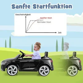 Costway Audi SQ8 Kinder Elektroauto 12V schwarz (nicht verfügbar)