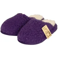 Linke Licardo Wellness-Pantoffel Wolle Lila 42