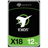 Seagate Exos X18 ST12000NM000J - Festplatte - 12 TB - intern - SATA 6Gb/s - 7200