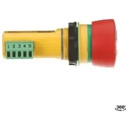 ABB INCA 1 TINA v2 Not-Halt-Taster Funktion, für Einbau in Bedienfeld 2TLA030054R0010