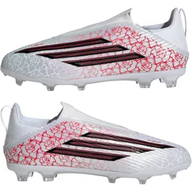 adidas F50 League Laceless FG/MG Cloud White / Core Black / Lucid Red 31