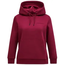 Peak Performance Hoodie Rot  S