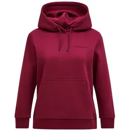 Peak Performance Hoodie Rot  S