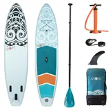 MOAI Allround 11'0 - SUP Board - 335 x 76 x 15 cm - Blau