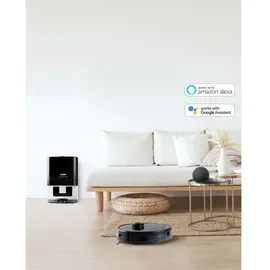 DOMO collection DO7298S Saug-und Wischroboter Schwarz