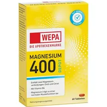 Wepa Magnesium 400 DEPOT + B6