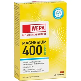 Wepa Magnesium 400 DEPOT + B6